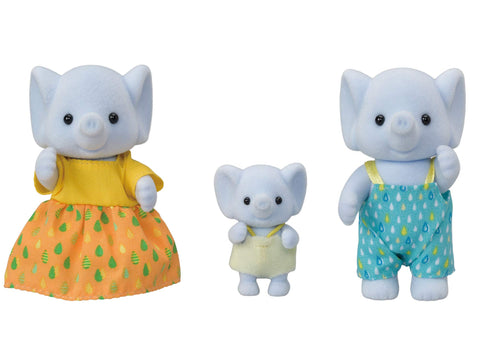 Sylvanian Families Doll Elephant Family FS-38