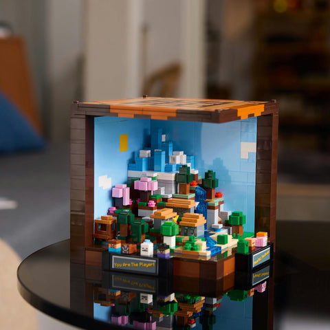 LEGO 樂高 我的世界 工作台 玩具 禮物 積木 男孩 女孩 女朋友 室內裝飾 My Craft 21265