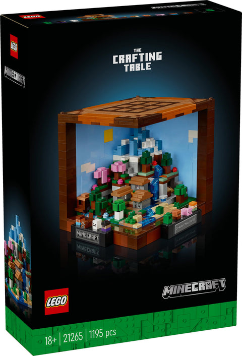 LEGO Minecraft 21265 Minecraft Work Bench Toy Present, Block, Boyfriend, Girls, Boyfriend, Interior, Micra