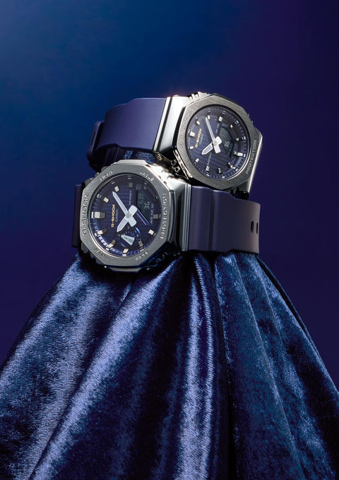 Casio GM-S2110SH-2AJF/GM-S2110SH-2AJF PRECIOUS HEART SELECTION 2025 Wristwatch, Metal Cover, Uses Environmentally Friendly Materials