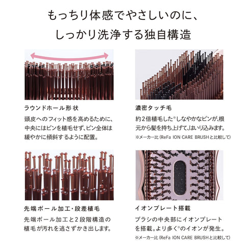 ◆New Color◆【Official Store Exclusive】ReFa Ion Care Brush Premium/ReFa ION CARE BRUSH PREMIUM