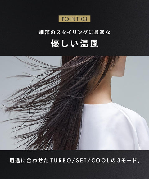 SALONIA サロニア スピーディーイオン ドライヤー 大風量 速乾 軽量 マイナスイオン ヘアドライヤー SL-013ANV ネイビー