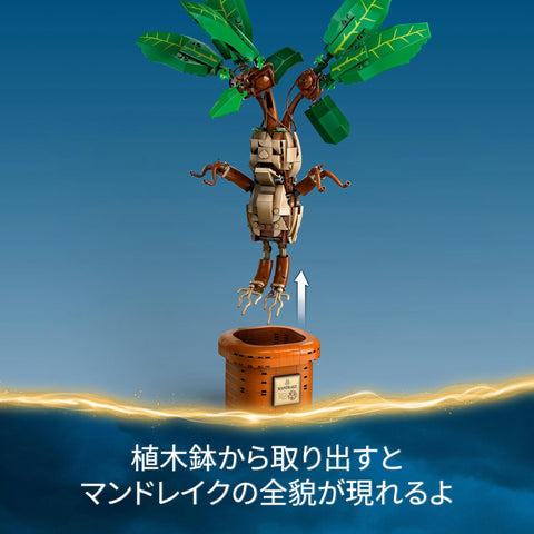 レゴ(LEGO) ハリー・ポッター マンドレイク おもちゃ 玩具 誕生日 プレゼント ブロック 男の子 女の子 子供 10歳 11歳 12歳 小学生 ハリーポッター グッズ 76433