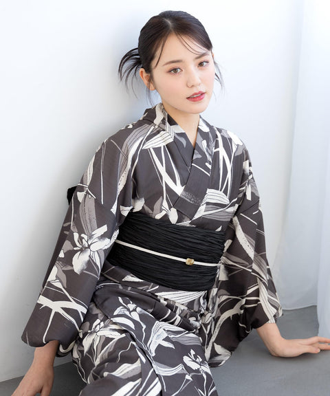 [SOUBIEN] 苏维恩 浴衣 3件套 分体式 新二部式浴衣 floro 女士 (浴衣/兵儿带/平达收紧)