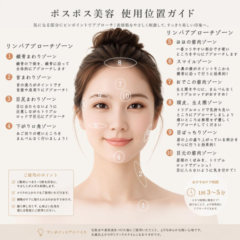 ZIREE フェイス ツボ押し棒 バネ式 美顔器 コリほぐし 筋膜リリース フェイスライン クマ 目元ケア 表情筋 リフトアップ 静音設計 フェイス 耳ツボ押し棒 男女兼用 (グレー)