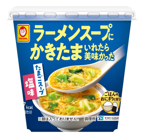 如果在拉麵湯中煮出美味 雞蛋湯鹽味