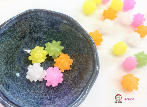 Kasugai Seika R Konpeito 2.6 oz (76 g) x 12 Bags