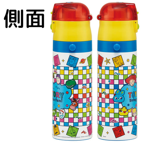 スケーター(Skater) 子供用 ステンレス 水筒 直飲み 470ml 子供に優しい軽量タイプ ディズニー トイ・ストーリー 25 男の子 保冷専用 waterbottle スポーツボトル キッズ 子供 こども 水瓶 SDC4-A