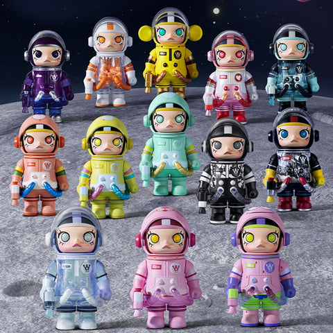POPMART MEGA SPACE MOLLY 100% Series【混裝箱】 Pop Mate Gacha Kacha 百葉窗 盒裝 手辦 塑膠模型 高級 玩具 PVC 軟乙烯基 原創 人物 生日禮物