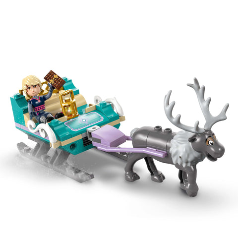 LEGO 樂高 迪士尼公主 冰雪奇緣冒險 玩具 生日 禮物 積木 益智男孩 女孩 兒童 4歲 5歲 6歲 迪士尼 週邊 扮演 過家家家 43256