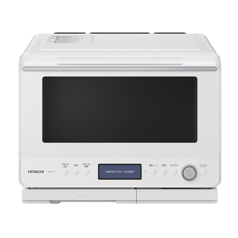 Hitachi MRO-W1C W Superheated Steam Oven Microwave Healthy Chef 30L Frost White Hot Air Convection 2-Tier Type W Scan Wide Oven