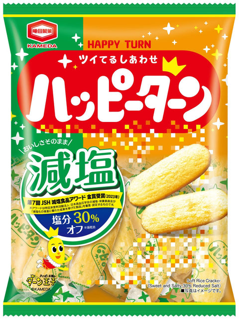 龜田制菓 少鹽Happy Turn 83克×12袋