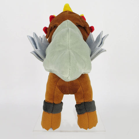 Sanei Boeki PP63 Pokémon All Star Collection Plush Toy, Entei, Size S, W 4.1 x D 9.4 x H 9.3 in (10.5 x 24 x 23.5 cm)