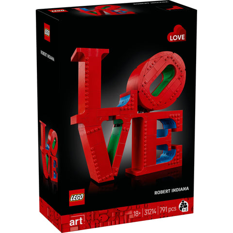 LEGO 樂高 樂高藝術 LOVE 玩具 生日 禮物 積木 男性 女性 室內裝潢 時尚 母親 31214