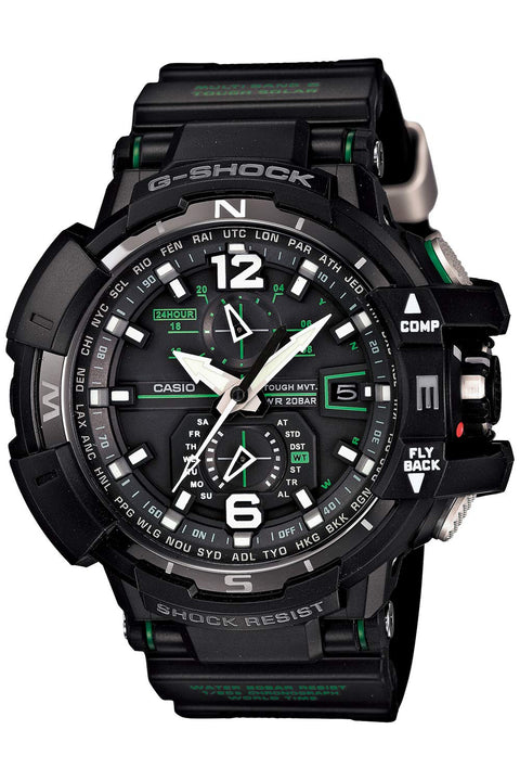 Casio G-shock Gw-a1100-1a3jf Sky Cockpit Mvt Radio Control Multiband 6