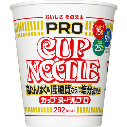 Cup Noodles PRO Nissin Foods Cup Noodles, 2.6 oz (75 g) x 12 Pieces + Kagome Vegetable Life 100 Original 7.8 fl oz (200 ml) x 24 Bottles