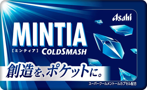 Asahi Group Foods Mintia Coldsmash 50 Tablets (0.2oz (7g)) x 10 ea.