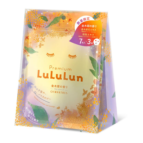 LuLuLun Lululuun Premium Lululun 金桂香 7片×3袋 面膜 面膜 面膜 大容量