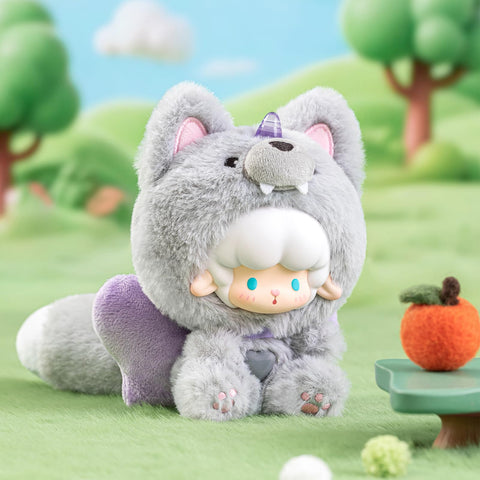 TOP TOY Gyun Big Tailed Critter Crew Plush Series (1 Piece), Gacha Gacha Blind, Box Figure, Plastic Model, Premium Toy, Vinyl Figure, Original Character, Birthday Gift