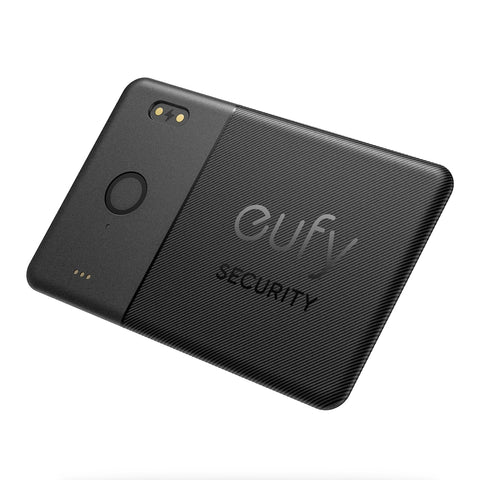 (Upgraded Version) Anker Eufy SmartTrack Card E30 (Rechargeable Lost Prevention Tracker), Charging, Compatible with Apple Find (iOS Devices Only), Anti-Lost Tag, Smart Tracker, Smart Tracker, Find
