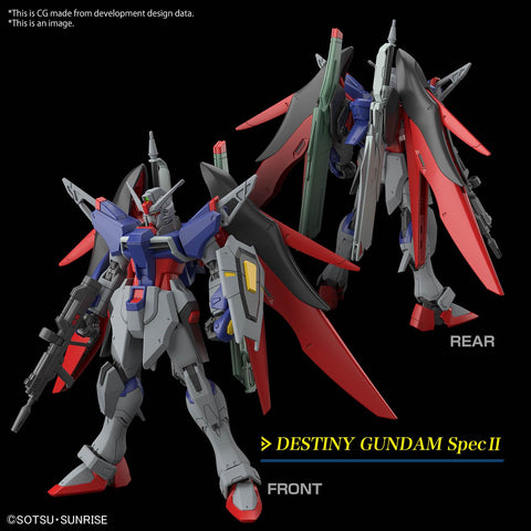 BANDAI SPIRITS(バンダイスピリッツ) HG 機動戦士ガンダムSEED FREEDOM デスティニーガンダムSpecⅡ&ゼウスシルエット 1/144スケール 色分け済みプラモデル