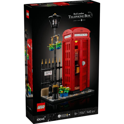 レゴ(LEGO) アイデア ロンドンの赤い公衆電話 おもちゃ 玩具 誕生日 プレゼント ブロック 母の日 父の日 男性 女性 インテリア オシャレ 21347