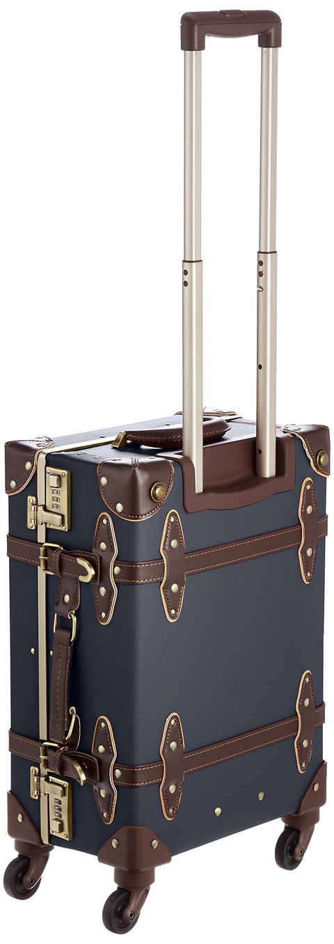 [シフレ] スーツケース ユーラシア トランクケース 44㎝ 26L 3.3㎏ 合皮 EURASIA 機内持込可 保証無 26L 55cm 3.3kg EUR3054-44 ネイビー/ブラウン ネイビー/ブラウン