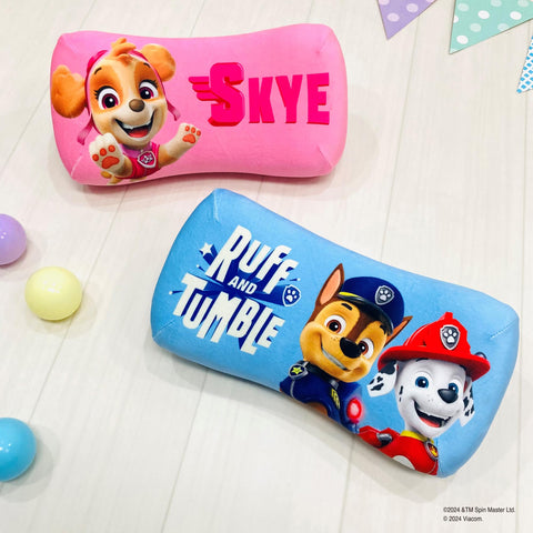 MORIPiLO Morishita Paw Patrol 低反彈枕頭 16x33x8cm 護腰 靠背 支撐 毛絨玩具 坐墊 人物 商品 Chiss Marshal 藍色 4621465