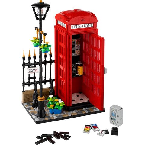 LEGO 樂高 創意系列 倫敦紅公眾電話 玩具 禮物 積木 21347