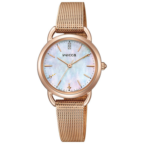 Citizen KP6 Wicca Watch, (Limited) White Oyster Dial, Bracelet Type