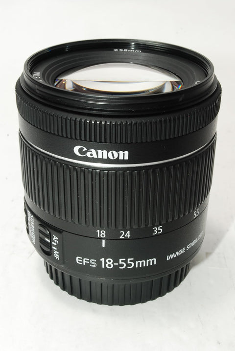 Canon KISSX10BK-1855ISSTMLK Digital Single Lens Reflex Camera EOS Kiss X10, Standard Zoom Kit, Black