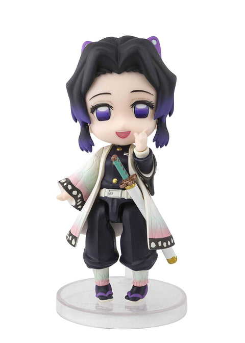 TAMASHII NATIONS Figuarts Mini Demon Slayer Shinobu Kocho Mini Figure, Approx. 3.5 inches (90 mm), PVC/ABS, Painted Action Figure