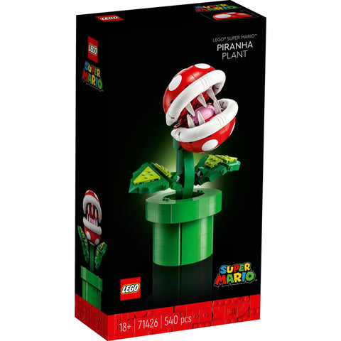 レゴ LEGO スーパーマリオ パックンフラワー 540ピース おもちゃ 玩具 ブロック 誕生日 クリスマス プレゼント 母の日 父の日 男性 女性 マリオ グッズ ゲーム 71426