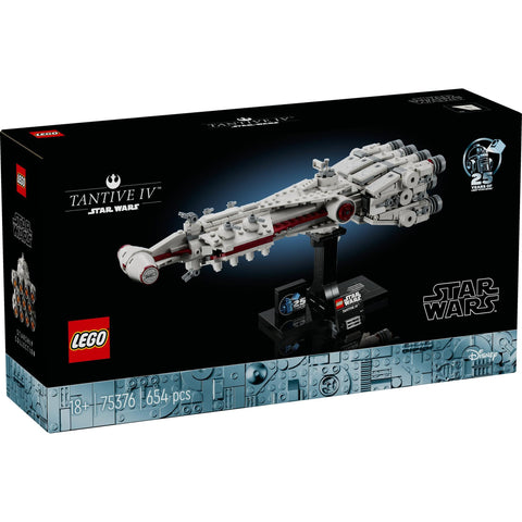 LEGO 75376 Star Wars Tantive IV Toy Toy Present Block Male Father Father Boyfriend Female Mother Mother Her Adult Spaceship