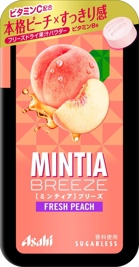 アサヒグループ食品 ミンティアブリーズ フレッシュピーチ 30粒×8個