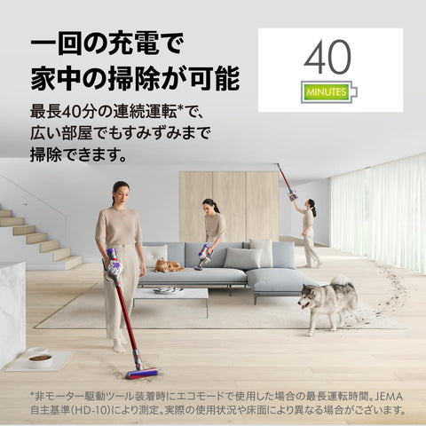 Dyson V8 Origin Cordless Vacuum Cleaner, Handy Cleaner, Cyclone (SV25, RD2 AM), Amazon.co.jp Exclusive, Powerful Suction Power