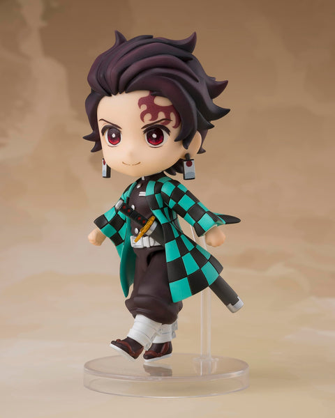 TAMASHII NATIONS Figuarts Mini Devil Blade Kanjiro Kamado (Anjiro Purgoku Anjuro Tsubasa Sword Ver.) Approx. 3.5 inches (90 mm), PVC & ABS Pre-painted Action Figure
