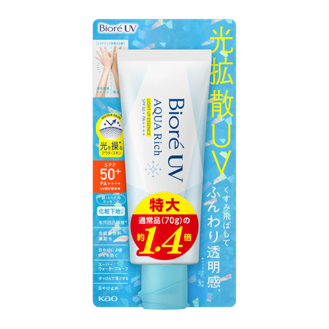 Bioré ビオレ UV アクアリッチ ライトアップ エッセンス 100g 日焼け止め SPF50