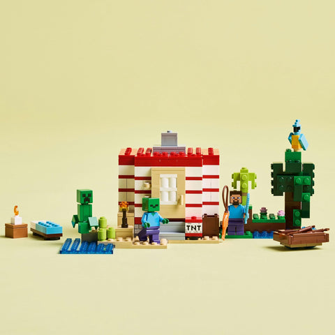 レゴ(LEGO) マインクラフト TNT ジャングルハウス おもちゃ 玩具 誕生日 プレゼント ブロック 女の子 男の子 子供 8歳 9歳 10歳 小学生 マイクラ Minecraft グッズ ゲーム 対戦 ロボット 21275