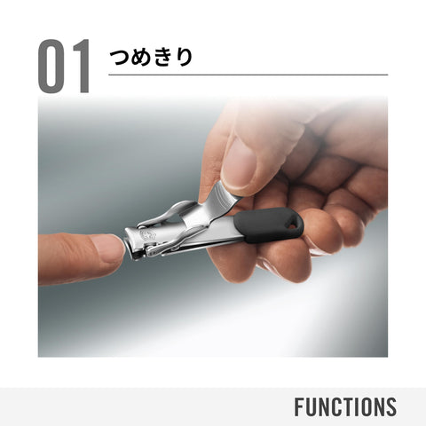 VICTORINOX(ビクトリノックス) ネイルクリッパー 爪切り つめきり 切れ味がいい スイス製 ステンレス コンパクト 【国内正規品】