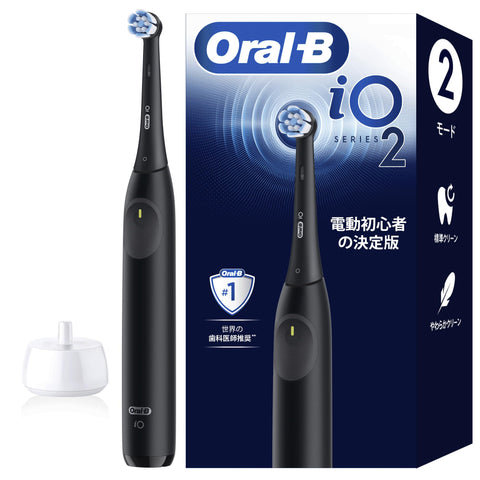 Braun Oral-B iO2S Electric Toothbrush (The Ultimate Beginner's Guide) iOS21D90BK Black