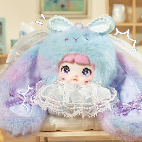 TOP TOY × Nommi 米宝スイートラビット シリーズ ぬいぐるみ ペンダント【1ピース】ガチャガチャ ブラインド ボックス フィギュア プラモデル プレミアム おもちゃソフビ 誕生日 プレゼント オリジナル キャラクター クリスマス ギフト