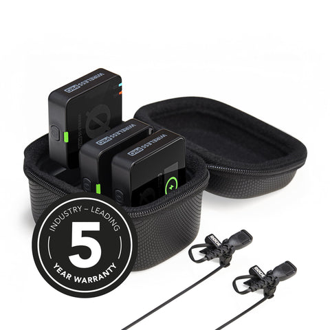RODE Microphones Road Microphones Wireless PRO Wireless Pro Dual Channel Wireless Microphone System WIPRO