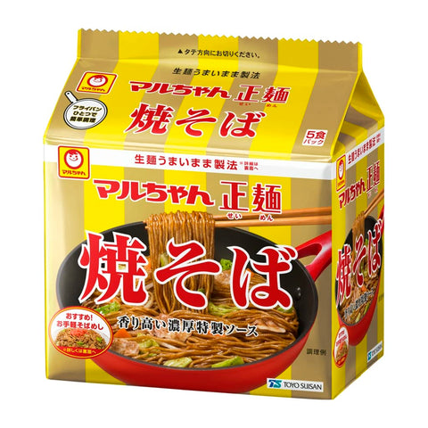 Maruchan Maruchan 正面 5 餐包 全套套装 (酱油、味增、鲜盐、猪骨酱油、日式酱油、炒荞麦面) 各1袋 共7袋