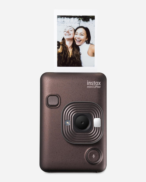 FUJIFILM Christmas Gift, New Year Gift, Instant Camera/Smartphone Printer, Instax Mini LiPlay Bronze, INS LIPLAY C BRONZE VN