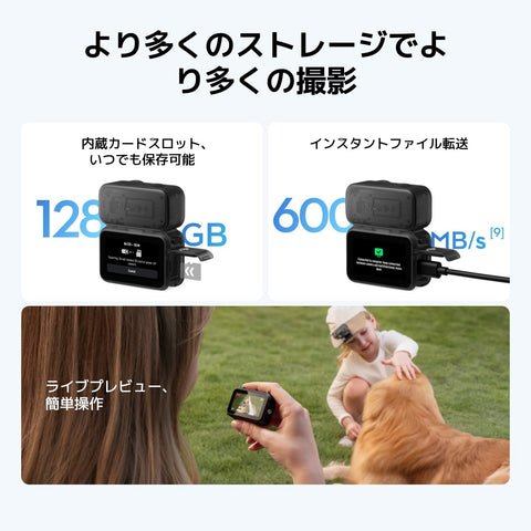 DJI 오즈모 나노 스탠다드 콤보 (128GB), 웨어러블 카메라, 소형 4K/60 FPS 브이로그 카메라, 1/1.3인치 센서, 143° 광각 FOV 비디오, 200분 녹화, 빠른 콘텐츠 전송, 스포츠 브이로그용 마그네틱 POV 카메라, 4K
