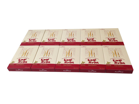 【北海道限定】土豆薯条三兄弟 大 10袋装 / 附纪念品袋 / 可订购多个/薯条农场(10个)