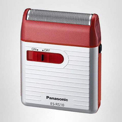 Panasonic ES-RS10-R Men's Shaver, Single Blade, Red
