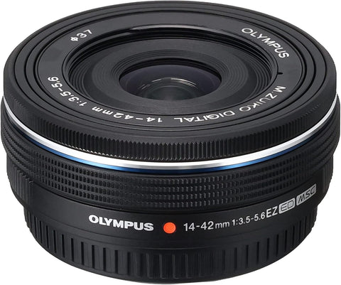 OLYMPUS 電動式パンケーキズームレンズ M.ZUIKO DIGITAL ED 14-42mm F3.5-5.6 EZ BLK