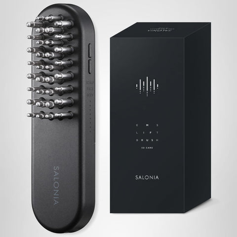 SALONIA EMS Lift Brush 3D Care Electric Brush Facial Beauty Device Lift Up
